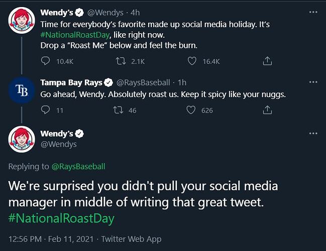 wendys roast rays